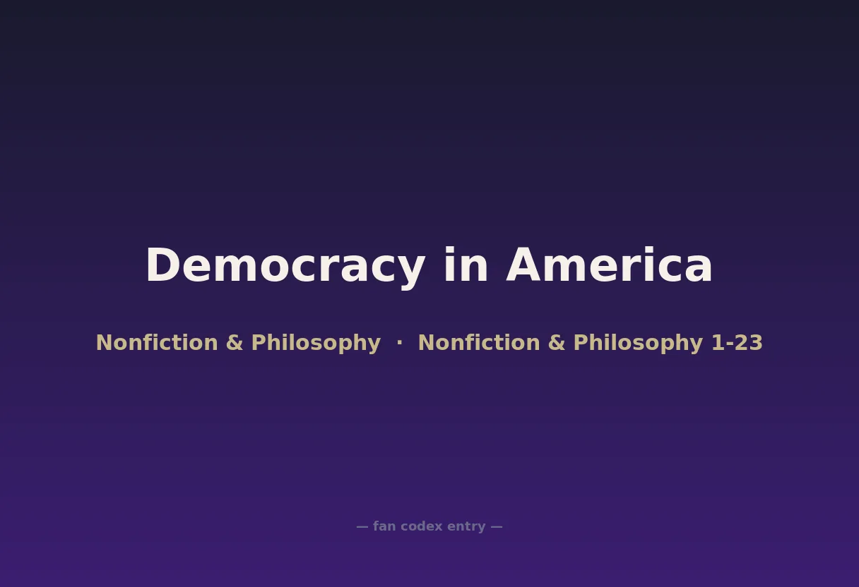 Democracy in America